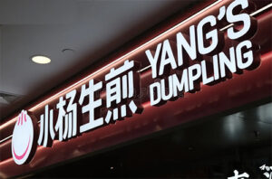 Shanghai Airport dumpling restaurant